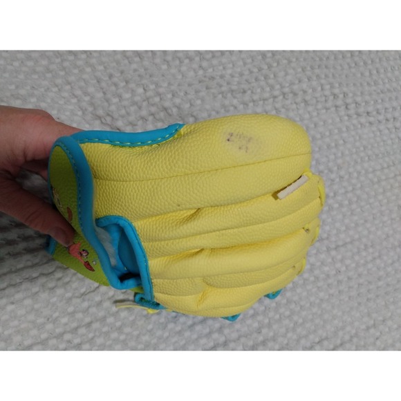 vintage 2007 franklin spongebob kids left hand size 9.5 baseball glove - Picture 4 of 5